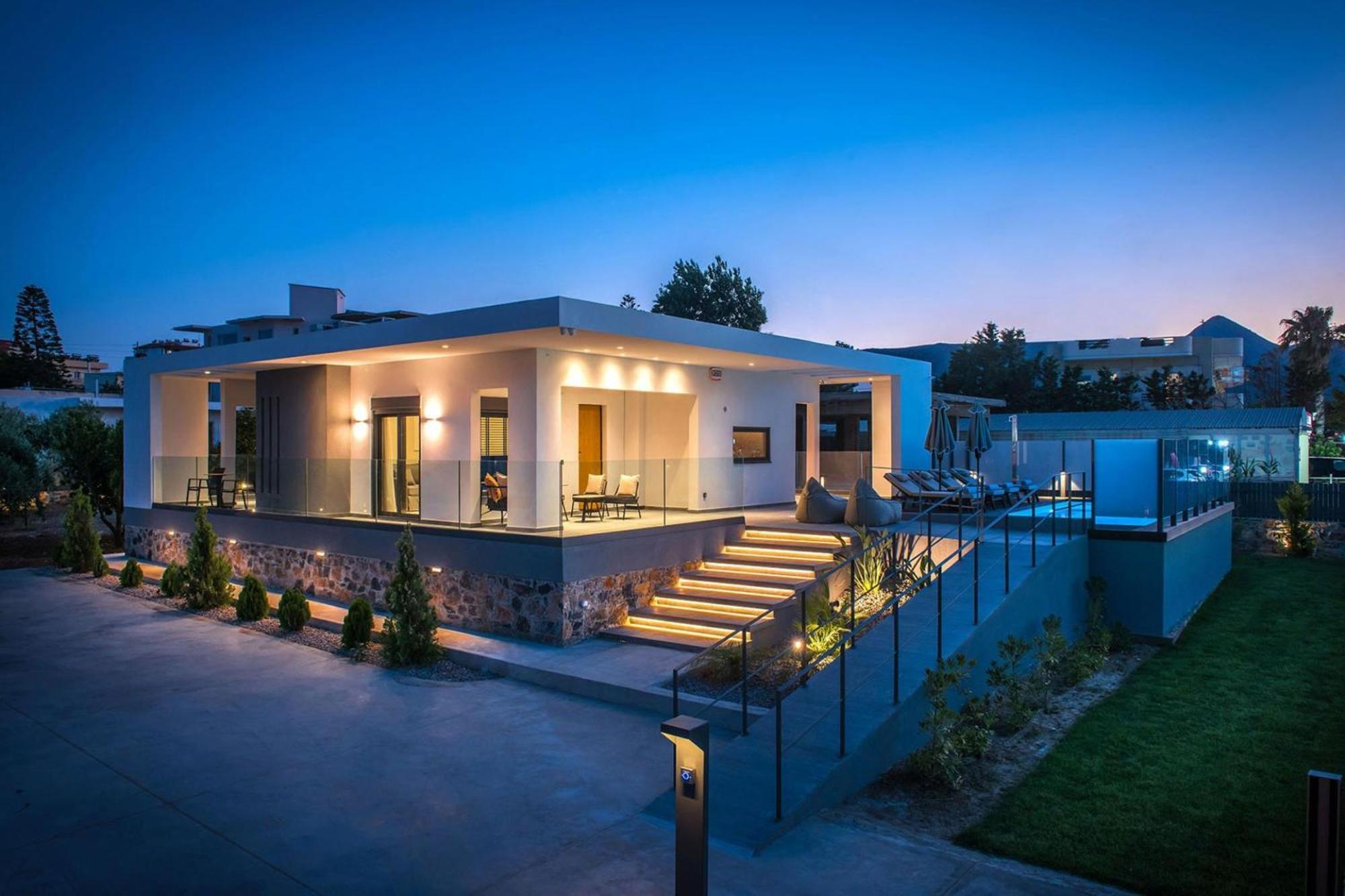 Villa Amo With Private Pool Amoudara Lasithiou Zewnętrze zdjęcie
