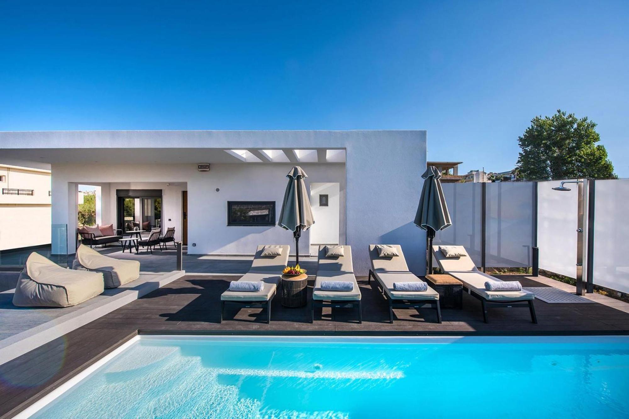 Villa Amo With Private Pool Amoudara Lasithiou Zewnętrze zdjęcie