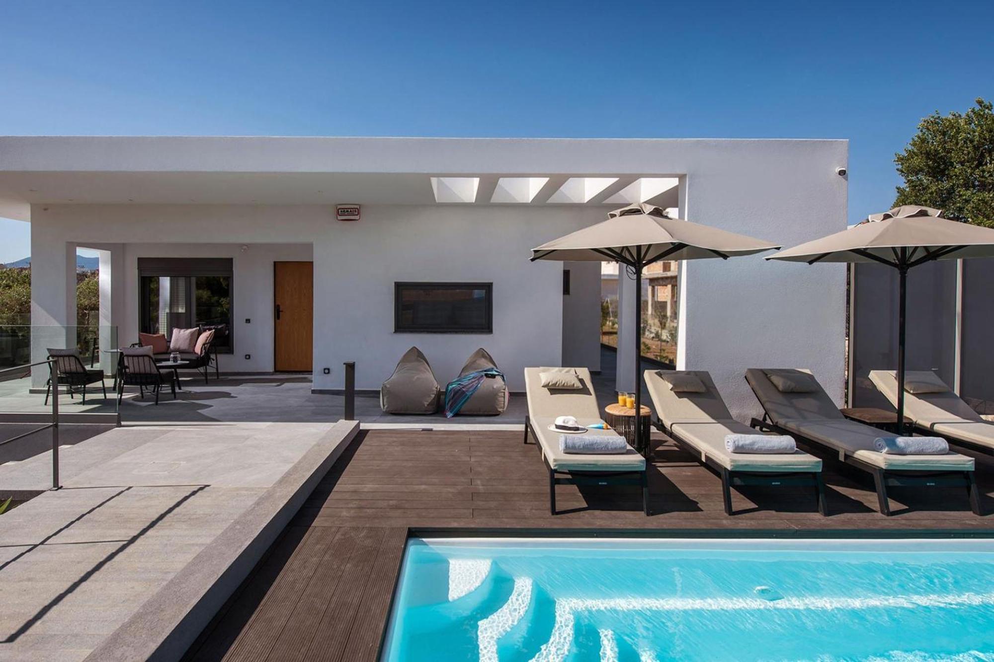 Villa Amo With Private Pool Amoudara Lasithiou Zewnętrze zdjęcie
